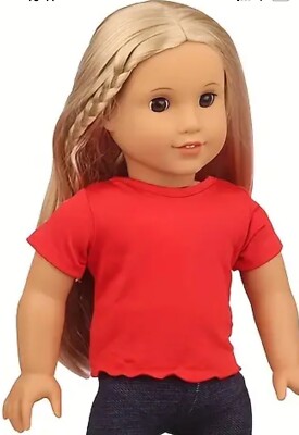 Fits 18'' American Girl Our Generation Doll Clothes  T-shirt Top