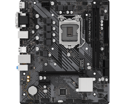 Asrock H510M-HDV/M.2 SE Motherboard Intel H470 Chipset LGA1200 M