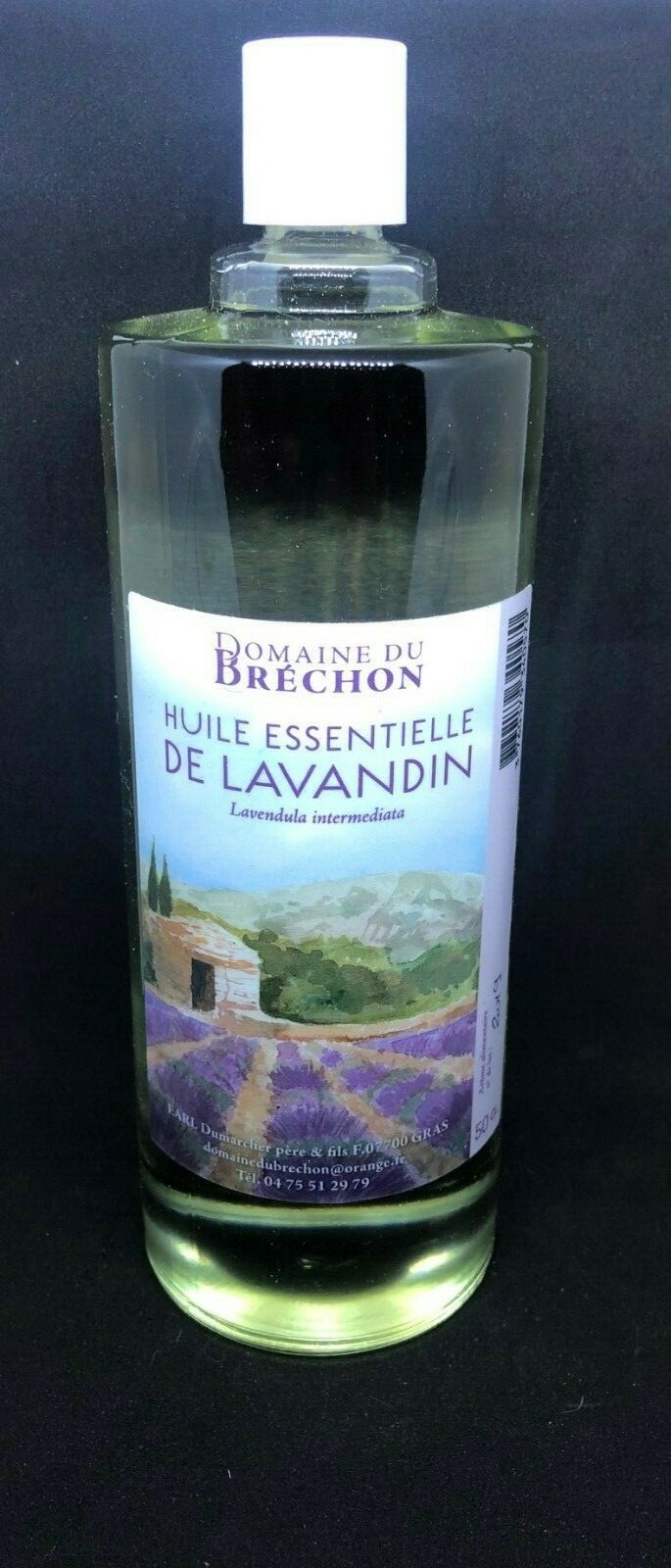 Huile essentielle de lavandin contre le stress et insomnies flacon 500 ml