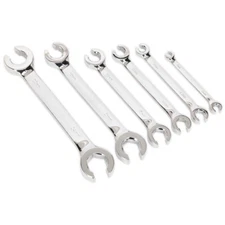 Siegen S0767 Flare Nut Spanner Set 6pc Metric