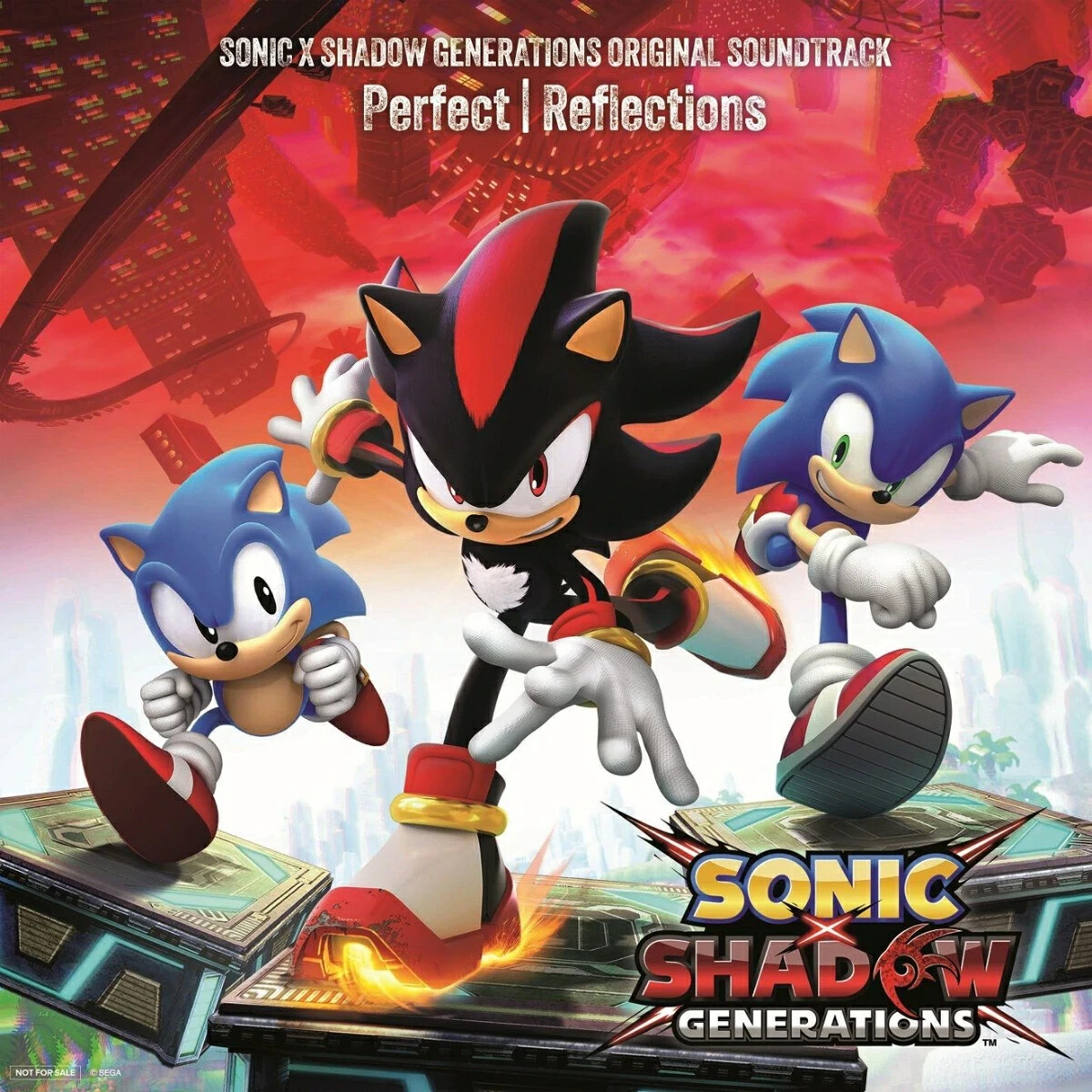 SONIC X SHADOW GENERATIONS ORIGINAL SOUNDTRACK PERFECT REFLECTIONS