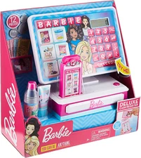 Mattel Barbie JUST PLAY Cash Register, Credit Card Reader, Money - Talks, Works!