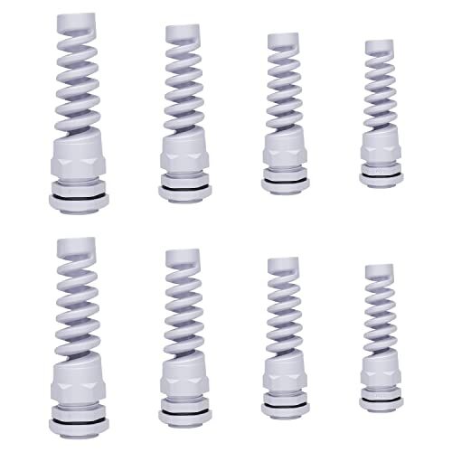 Set di Pressacavo Elettrico, HASLED Pressacavi Impermeabili, Regolabile, (c5l)
