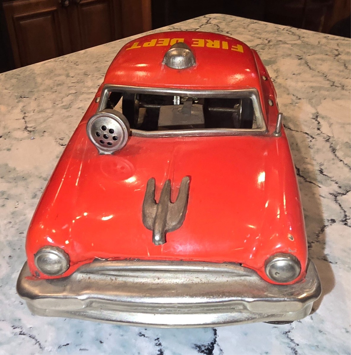 Marusan Kosuge Modern Toys Japan 1950s Tin Friction 8.5