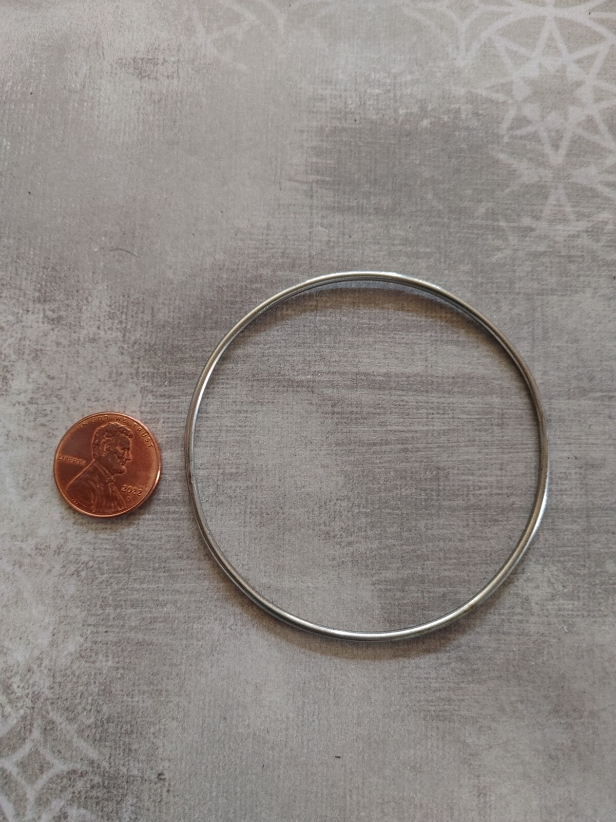 vintage bangle bracelet solid sterling silver 925… - image 4