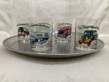 Hess Toy Truck Collector Series Glasses Set of 4 Drinking Glasses 1996