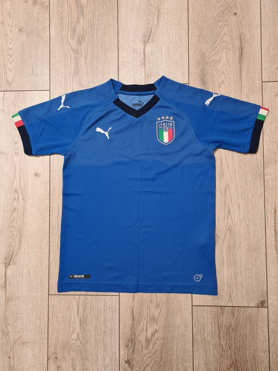 ITALY 2018 2019 HOME FOOTBALL SHIRT ITALIA SOCCER JERSEY BOYS 11