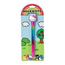 Sanrio HELLO KITTY RAINBOW GLITTER PEN NWT