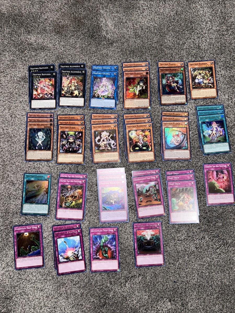 Yugioh Traptrix Deck - Plant, Insect, Trap Hole