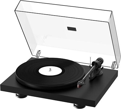 Pro-Ject Debut Carbon EVO, Audiophiler Plattenspieler  (Satin Schwarz)