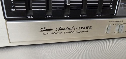 Fisher RS-220L Stereo Receiver, 5x Granhic Equalizer, LW-MW-FM Tuner, Japan - Bild 9 von 24