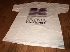 RARE Vintage Selena Quintanilla Concert T-Shirt SZ Large Selena Y Los Dinos