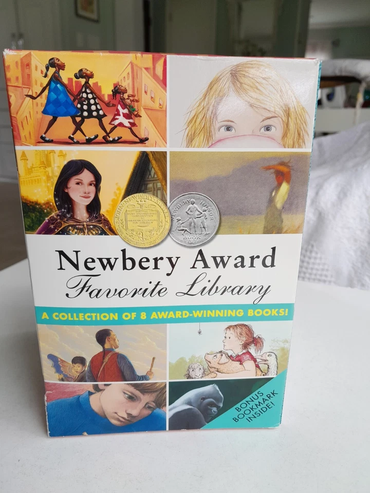 Newbery Award Favorite Library Boxed Set of 8 Award-winning paperbacks, like new - Image 2 of 4
