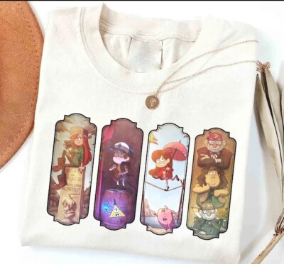 Gravity Falls Haunted Mansion Stretching Room Shirt, Foolish Mortals Tee S-5XL