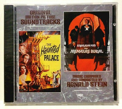 Ronald Stein The Haunted Palace / Premature Burial Strack CD Ltd Ed Sealed