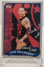 2018 Topps Heritage Wwe Tye Dillinger #85 wrestling card AEW
