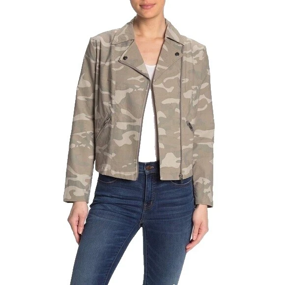 Chaqueta de moto de camuflaje Tamaño Regular abrigos, chaquetas y chalecos para Mujeres