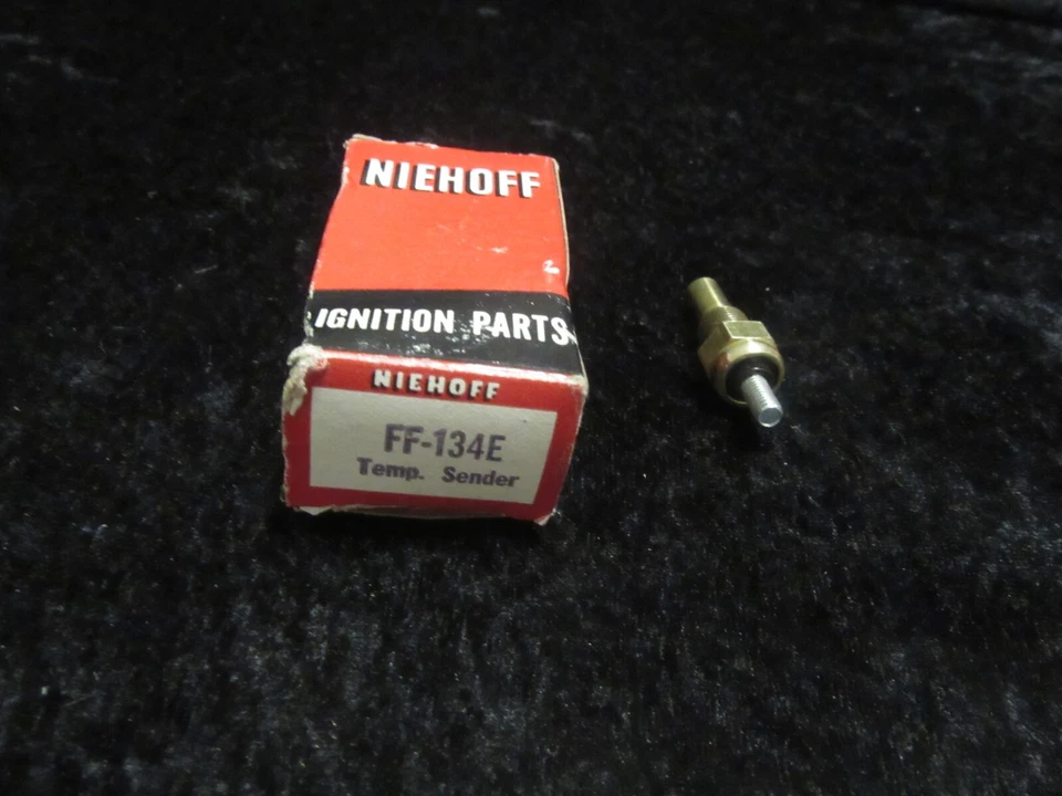 NOS 1963-1966 Chrysler Dodge Ford Lincoln Mercury Niehoff Temp. Sending Unit - Image 3 of 3