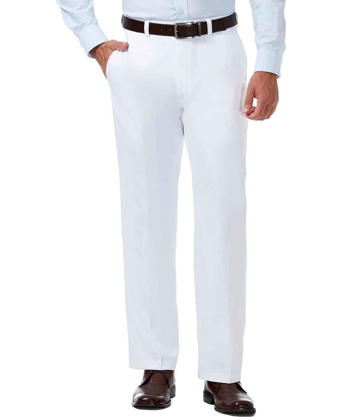 Pantalones para hombre Haggar blancos talla 38