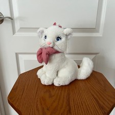 Disney The Aristocats Marie Kitty Cat 9.5" Plush Stuffed Animal