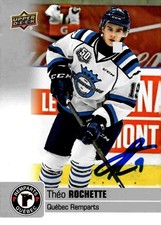 Theo Rochette - Signed 2019-20 Upper Deck CHL Card #42