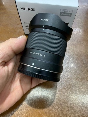 VILTROX 20mm F2.8 Auto Focus Full Frame Lens for Nikon Z mount