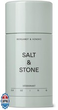SALT and STONE Aluminum Free Deodorant  Extra Strength 48 Hour Protection fo