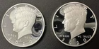 A Pair (2) of 2020-S San Francisco Kennedy 50C Silver Proofs GEM PROOF