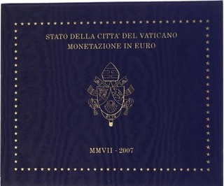 Vatikan KMS 2007 Originalfolder
