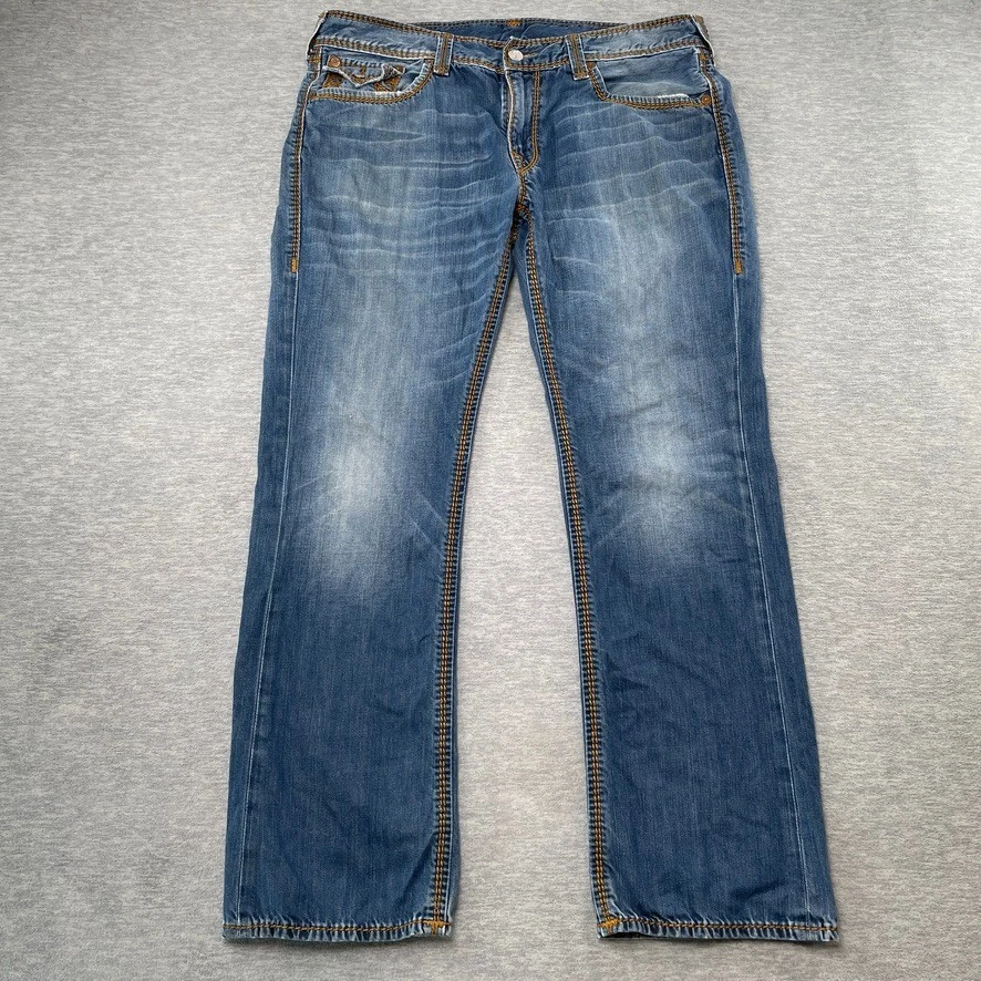 True Religion World Tour Jeans for Men in 32 Inseam for sale | eBay
