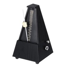 Mechanical Metronome for Piano Guitar Violin Ukulele Player ,Ebony Color