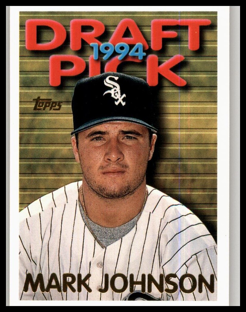 1995 Topps #605 Mark Johnson
