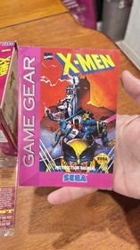 X-Men (Sega Game Gear, 1994) Complete In Box CIB Cards Still Sealed