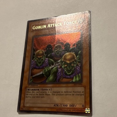 Konami Goblin Attack Force PSV-094 Ultra Rare Foil 1st Ed ATK/DEF