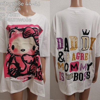 Hello Kitty Shirt Größe 44-46 Einheitsgröße
