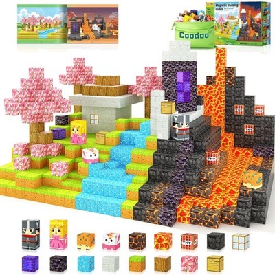 Magnetische Bausteine, Kreatives Spielzeug, Magnetportal Set, Kinder ab 3 Jah...