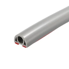 Floor Cord Cover Cable Protector 0.35" W x 0.28" H 6.6ft Grey