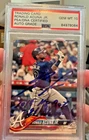 Ronald Acuna Jr 2018 Topps Update #US250 AUTO SIGNED Rookie PSA/DNA 10 Braves