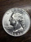 ❤️Tuesday Special❤️ 1955-D Brilliant Uncirculated Washington Quarter Actual Coin
