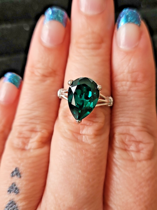 Fragrant Jewels Sterling Silver Ring Size 7