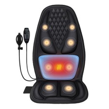 comrelax Back Massager with Heat with 8 Motors, Massage Chair Pad, Seat Massa...