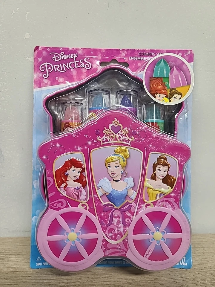 2 x Paquete de Cosméticos Princesa Disney Brillo Labial Brillo Ojos Estuche de Teléfono Estilo NUEVO Foto 2 de 4