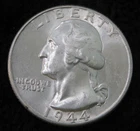 1944 Washington Quarter * Better Grade * 90% Silver * 4871
