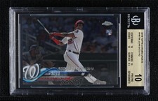 2018 Chrome Update Target Exclusive Rookie Debut Juan Soto BGS 10 PRISTINE 3hd