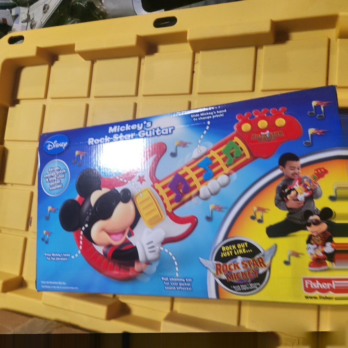 Mickey's Rock Star Guitar DISNEY Fisher Price | eBay