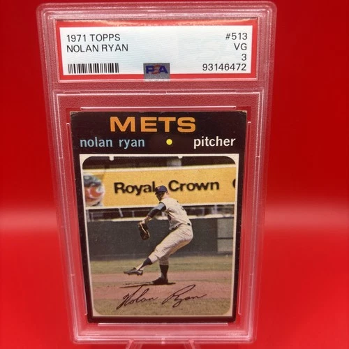 1971 Topps Nolan Ryan #513 PSA 3 VG
