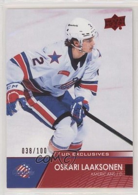 2021-22 Upper Deck AHL Exclusives 38/100 Oskari Laaksonen #32 1hs9