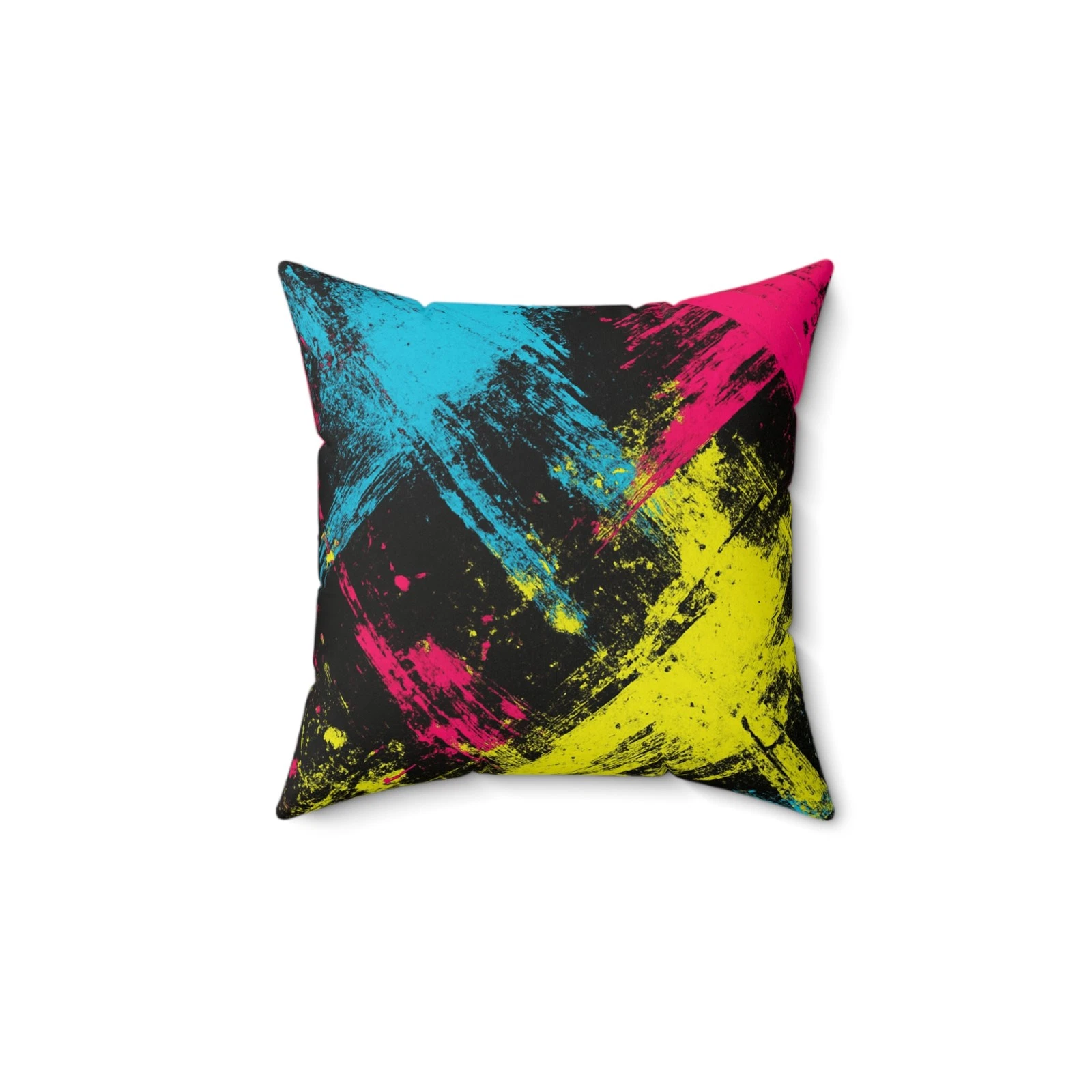 Colorful Abstract Faux Suede Square Pillow, Decorative Cushion, Throw [...]
Opens in a new window or