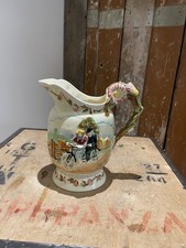 Crown Devon Fielding's Daisy Bell Musical Jug Antique Pottery 1930's Collectable