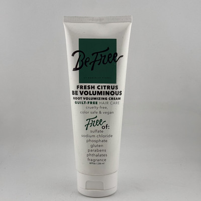 Be Free- Be Voluminous Root Volumizing Cream - 8 Fl Oz FRESH CITRUS